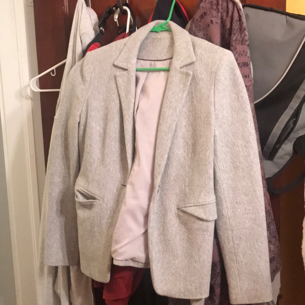 Loft blazer with elbow pads